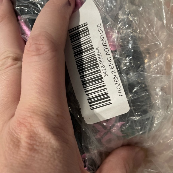 Terez x Disney Frozen 2 Epic Adventure Metallic Child Leggings Youth Leggings - Picture 8 of 14